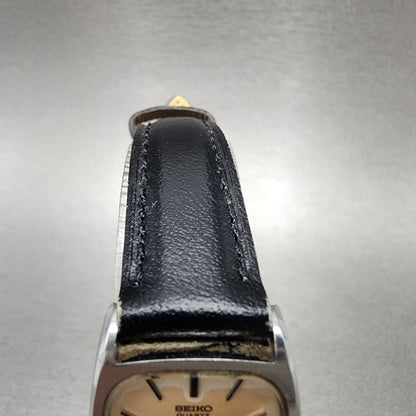 Seiko Watch Women 21mm White Dial Silver Tone Rectangle 2621-5220 New Battery