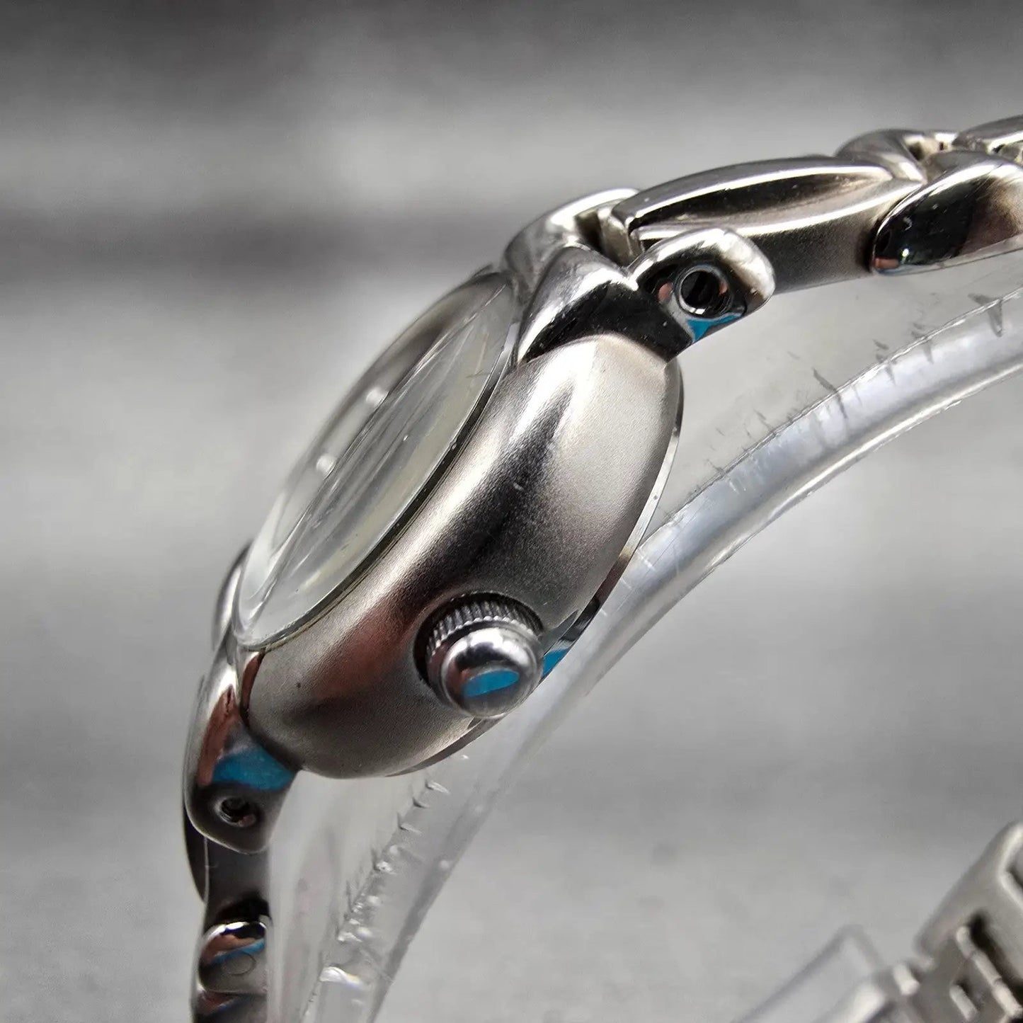 Bulova Watch Women 19mm MOP Dial Silver Tone Round 96L90 New Battery Bracelet2
