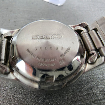 Seiko 5 Watch Women 25mm Blue Dial Steel Dadyate Round Automatic Runs 420701F09