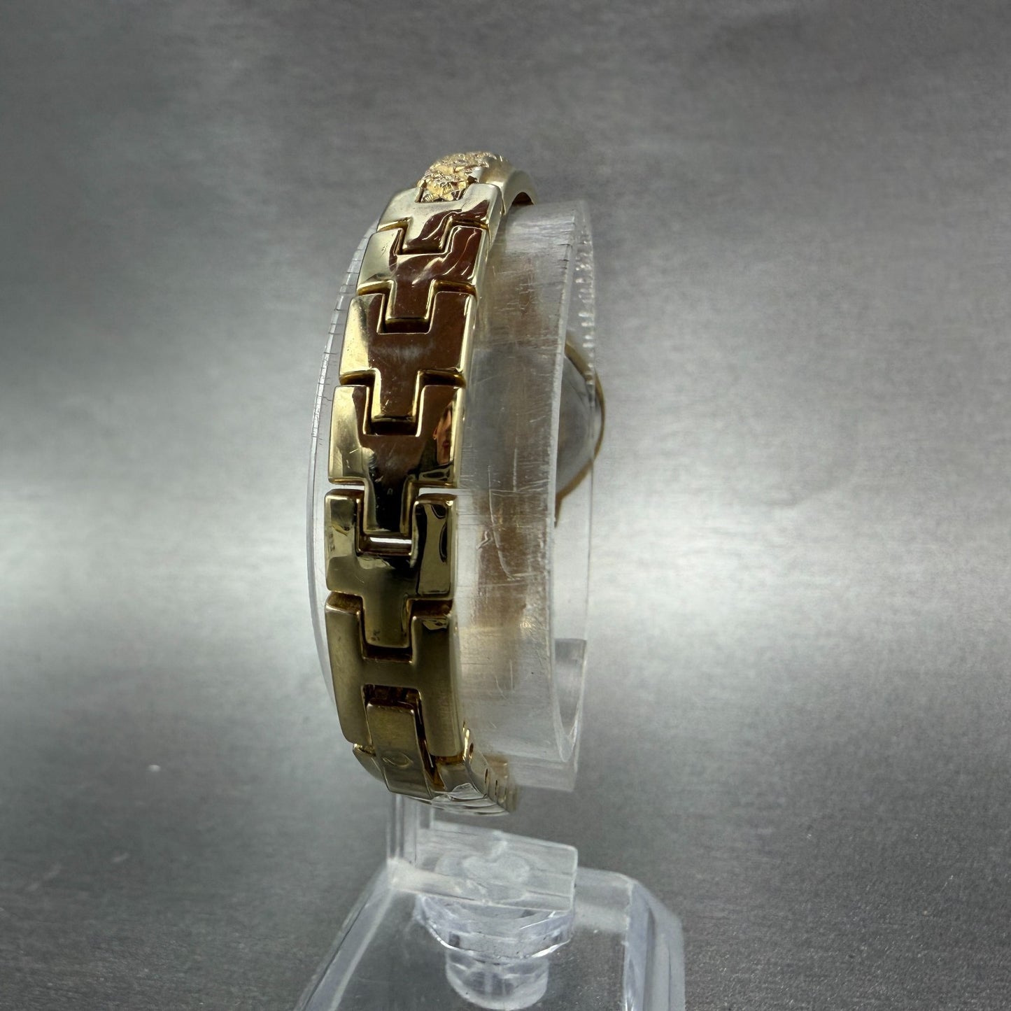 Elgin Watch Women 18mm MOP Dial Gold Tone Oval EG8074 Diamond New Battery7
