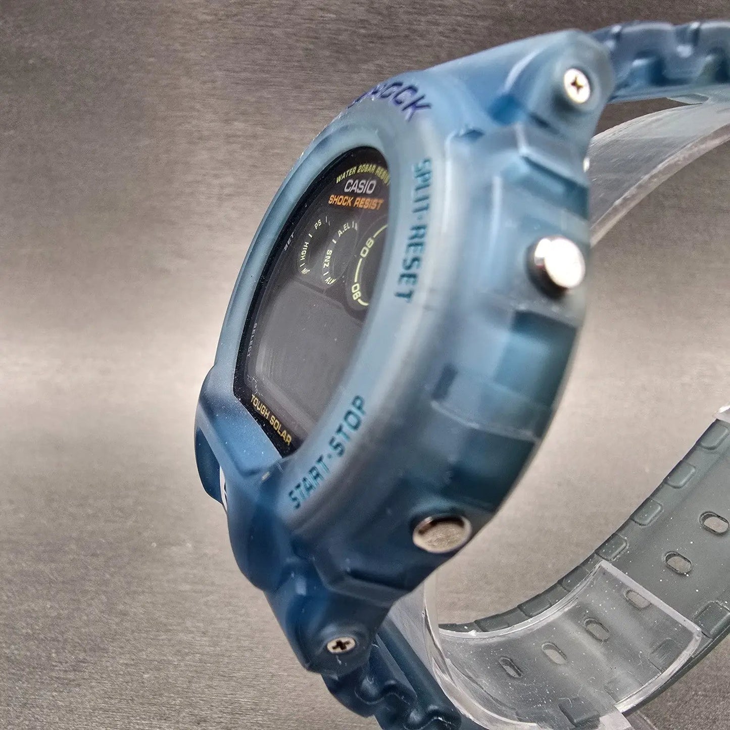 Casio G-Shock G-6900EB Watch Men 52mm Blue Alarm Chronograph Digital Solar2