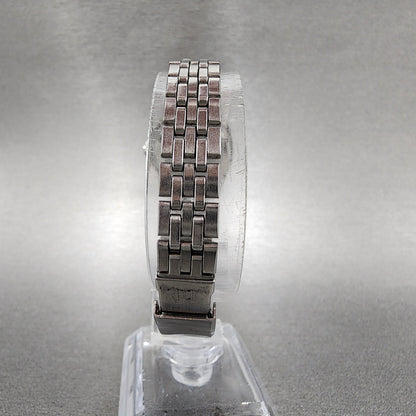 Seiko Automatic Watch Women 24mm Silver Dial Silver Tone Daydate 2706-0290 Runs