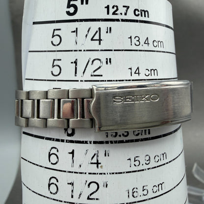 Seiko Watch Women 24mm Silver Dial Silver Tone Daydate 2626-0010 New Battery10