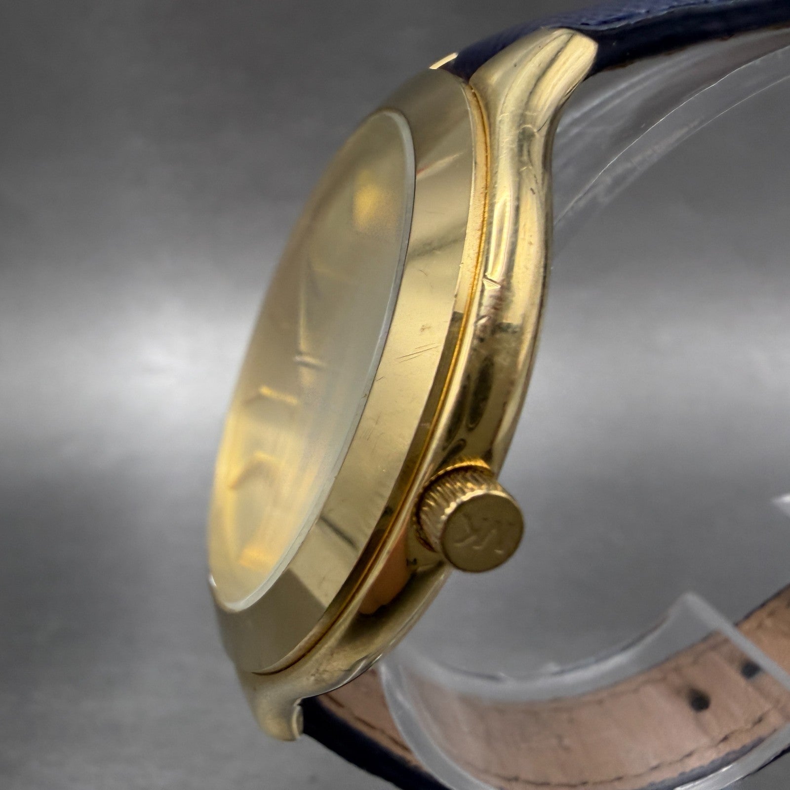Michael Kors Runaway Watch Women 42mm Champagne Dial Gold Tone MK-2285 New Batt2