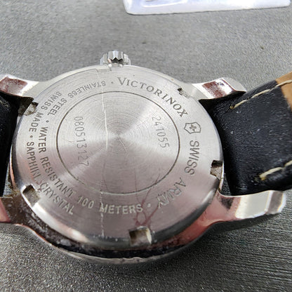 Victorinox Swiss Army Vivante Watch Women 28mm MOP Dial Steel Date Round New Bat10