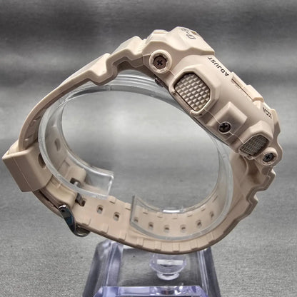 Casio G-Shock GMA-S120MF Watch Women 45mm Rose Gold Dial Alarm Chrono New Batt8