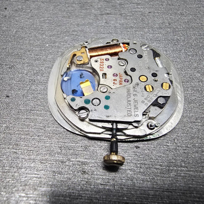 Seiko 5932A Quartz Movement Date Three Hand Parts Vintage 6 Jewels4