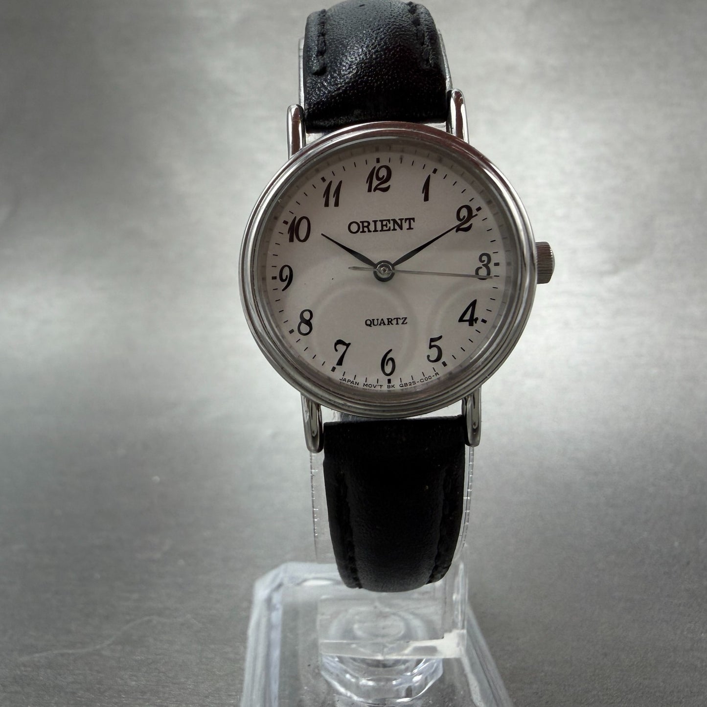 Orient Watch Women 25mm White Dial Silver Tone Round QB2S-Q0-C New Battery5