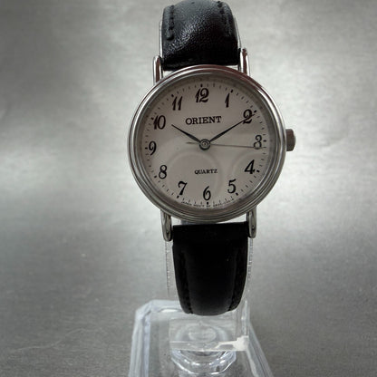 Orient Watch Women 25mm White Dial Silver Tone Round QB2S-Q0-C New Battery5