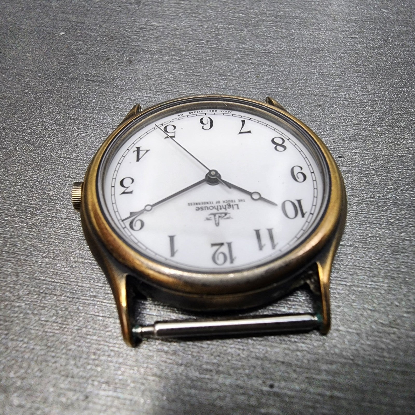 Citizen Light House Watch Men 31mm White Dial Gold Tone Round 6031G04223 NewBat4