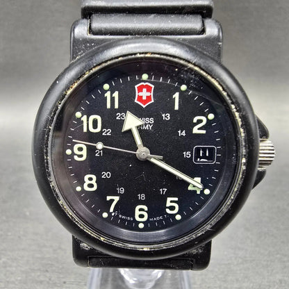 Victorinox Swiss Army Renegade Watch Men 38mm Black Dial Black Tone Date PARTSkp0