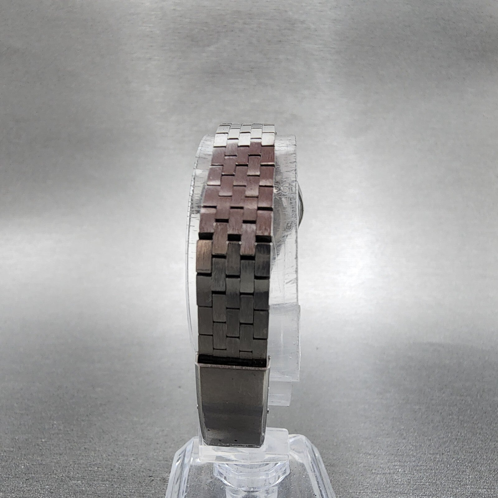 Seiko Automatic Watch Women 25mm Silver Dial Silver Tone Daydate Runs READ!!!!!!7