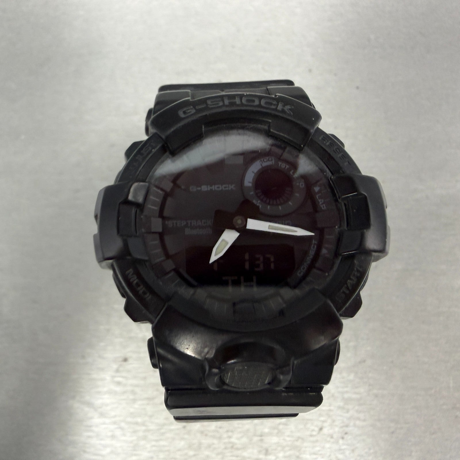 Casio G-Shock GBA-800 Watch Men 49mm Analog Digital Black Tone Octagon READ!!!!!0