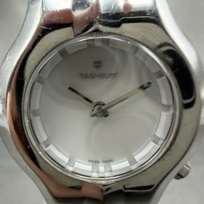 Tag Heuer Alter Ego Watch Women 25mm MOP Dial Steel Round WP1412 New Battery1