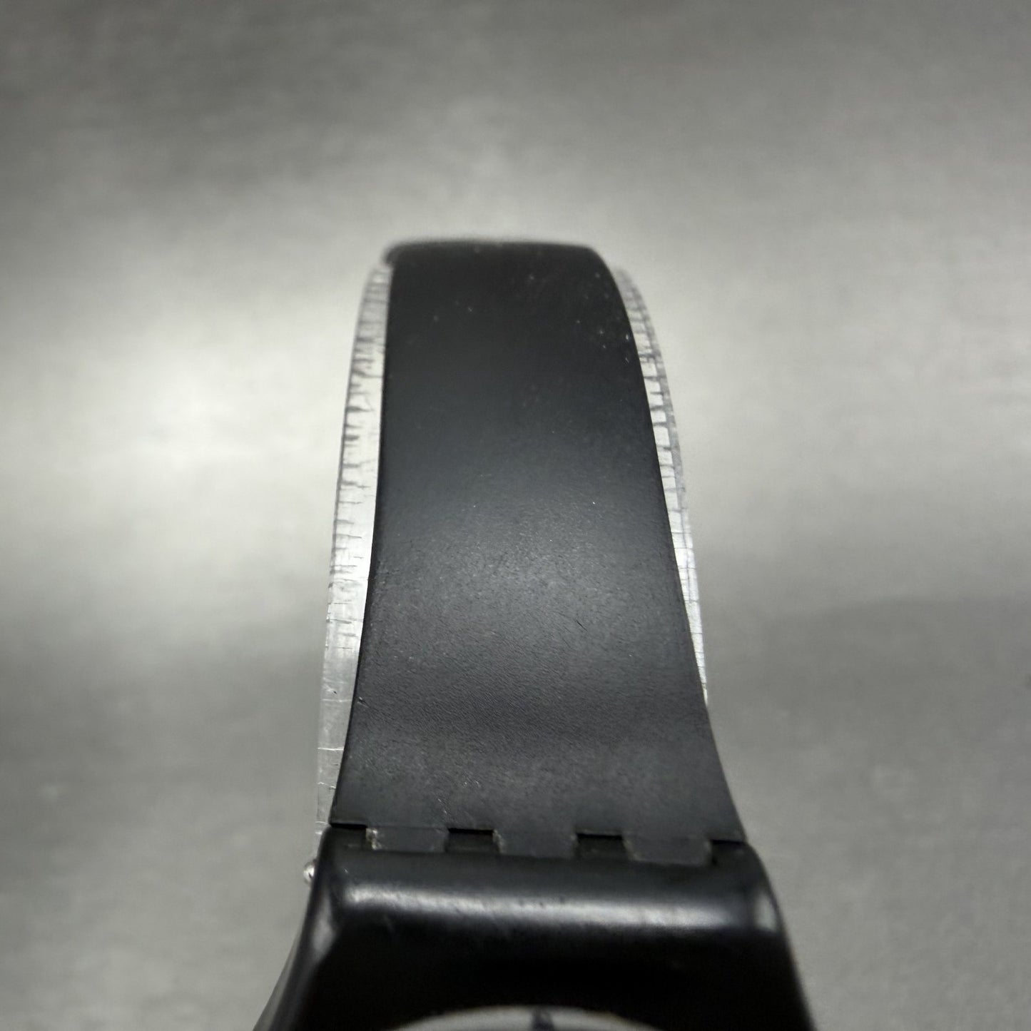 Swatch Something New Watch Women 24mm White Dial Black Tone Round LB153 NewBat4