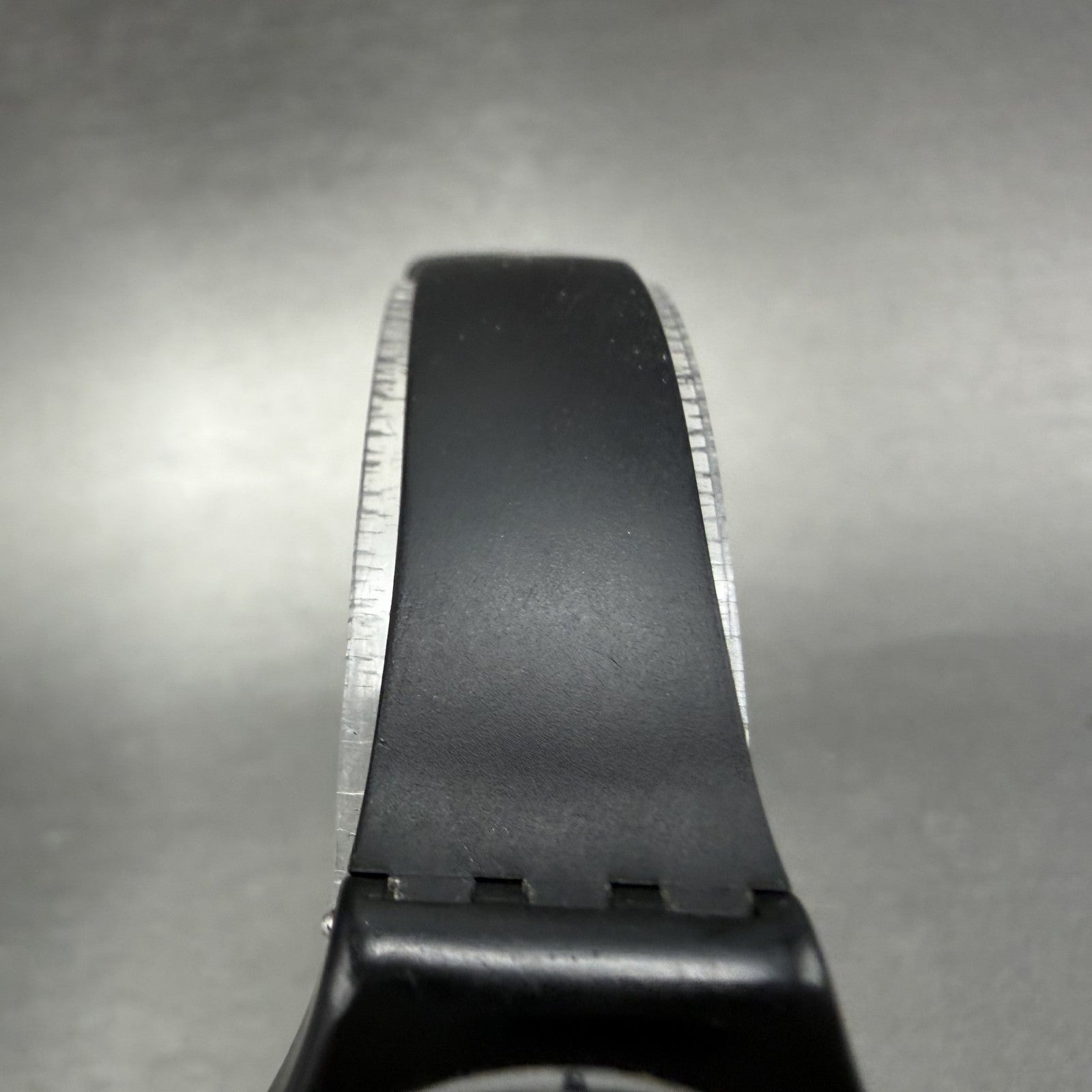 Swatch Something New Watch Women 24mm White Dial Black Tone Round LB153 NewBat4