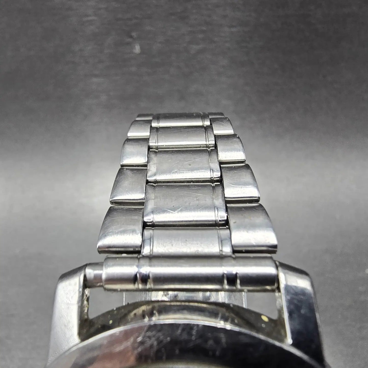 Bulova Harley Davidson Watch Men 38mm Black Dial Silver Tone 76A04 New Battery6