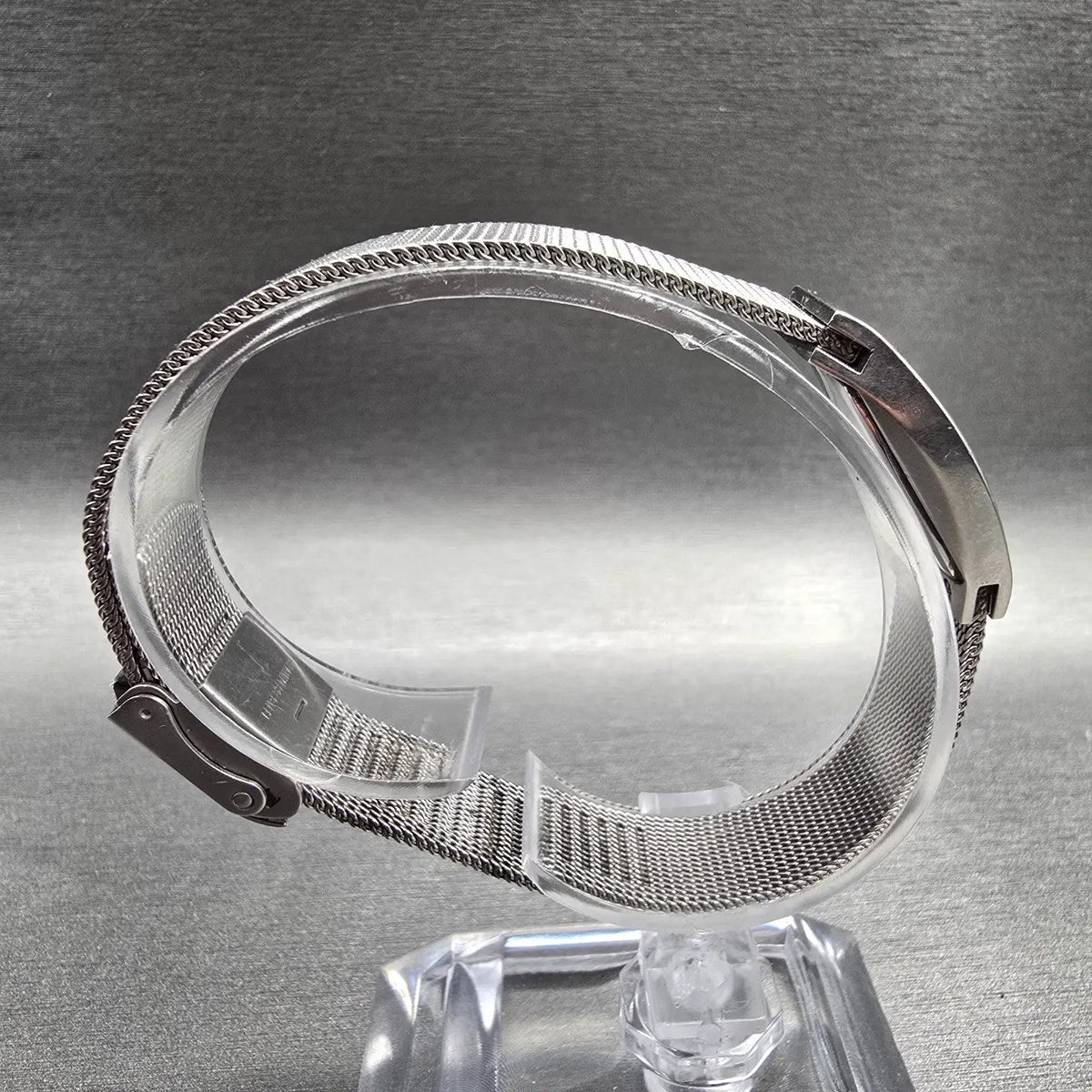 Skagen Watch Women 16mm Silver Dial Silver Tone Rectangle 271SSSD New Battery8