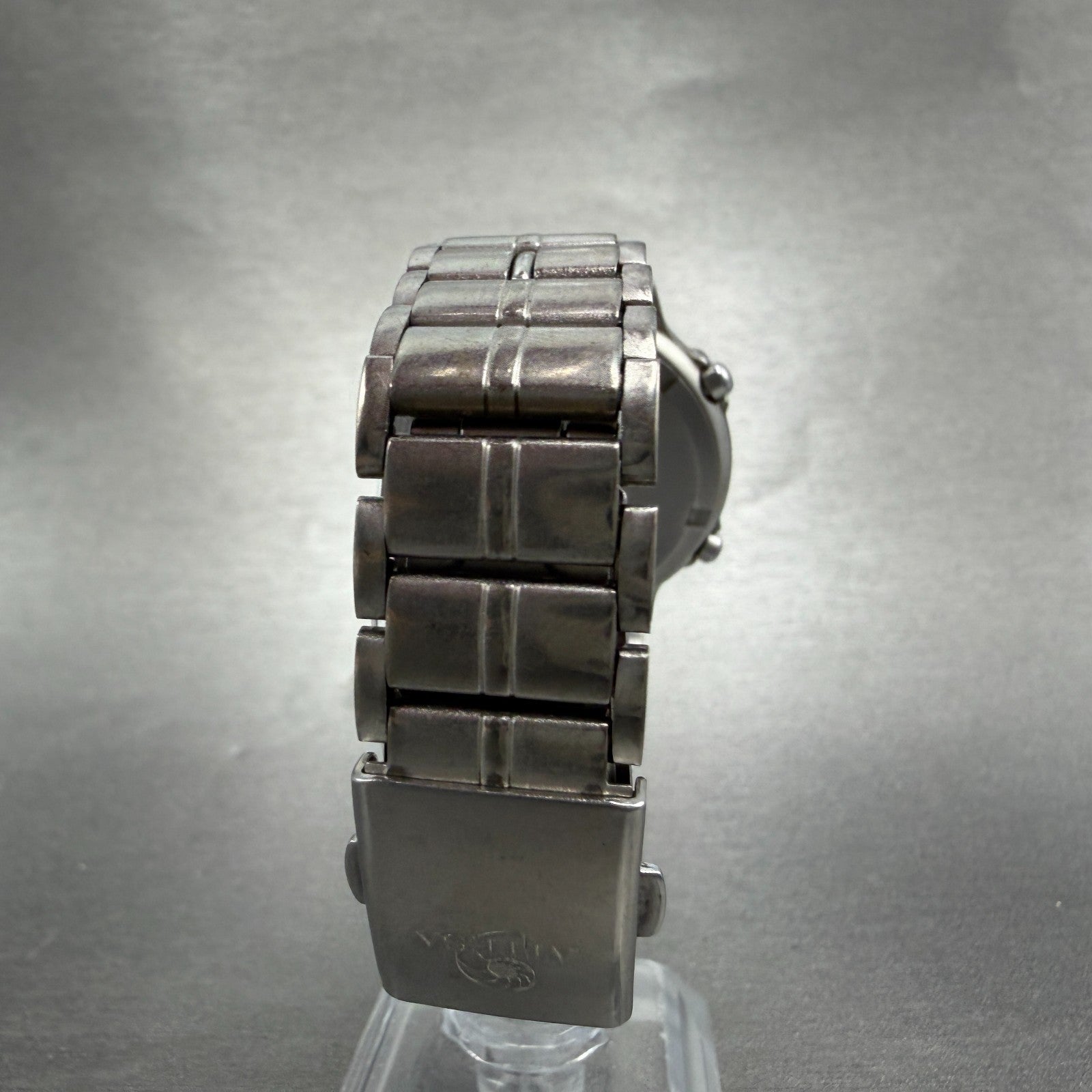 Citizen Attesa Chronograph Watch Men 38mm Silver Dial Titanium Date New Battery7