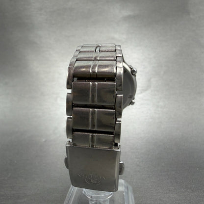 Citizen Attesa Chronograph Watch Men 38mm Silver Dial Titanium Date New Battery7