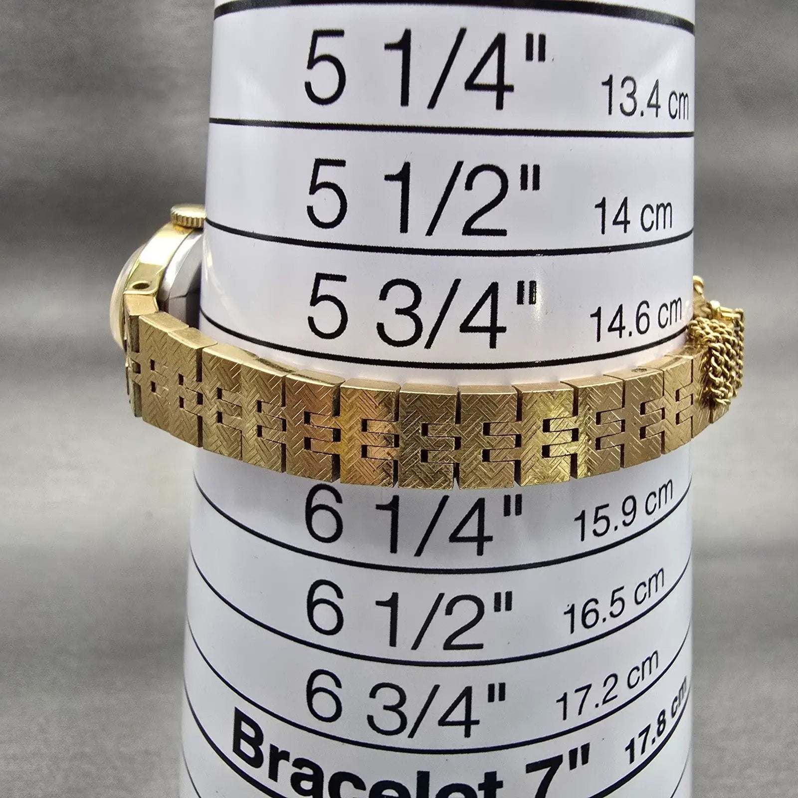 Seiko Watch Women 17mm Cream Dial Gold Tone Oval 1100-5310 Manual Wind Works VTG9