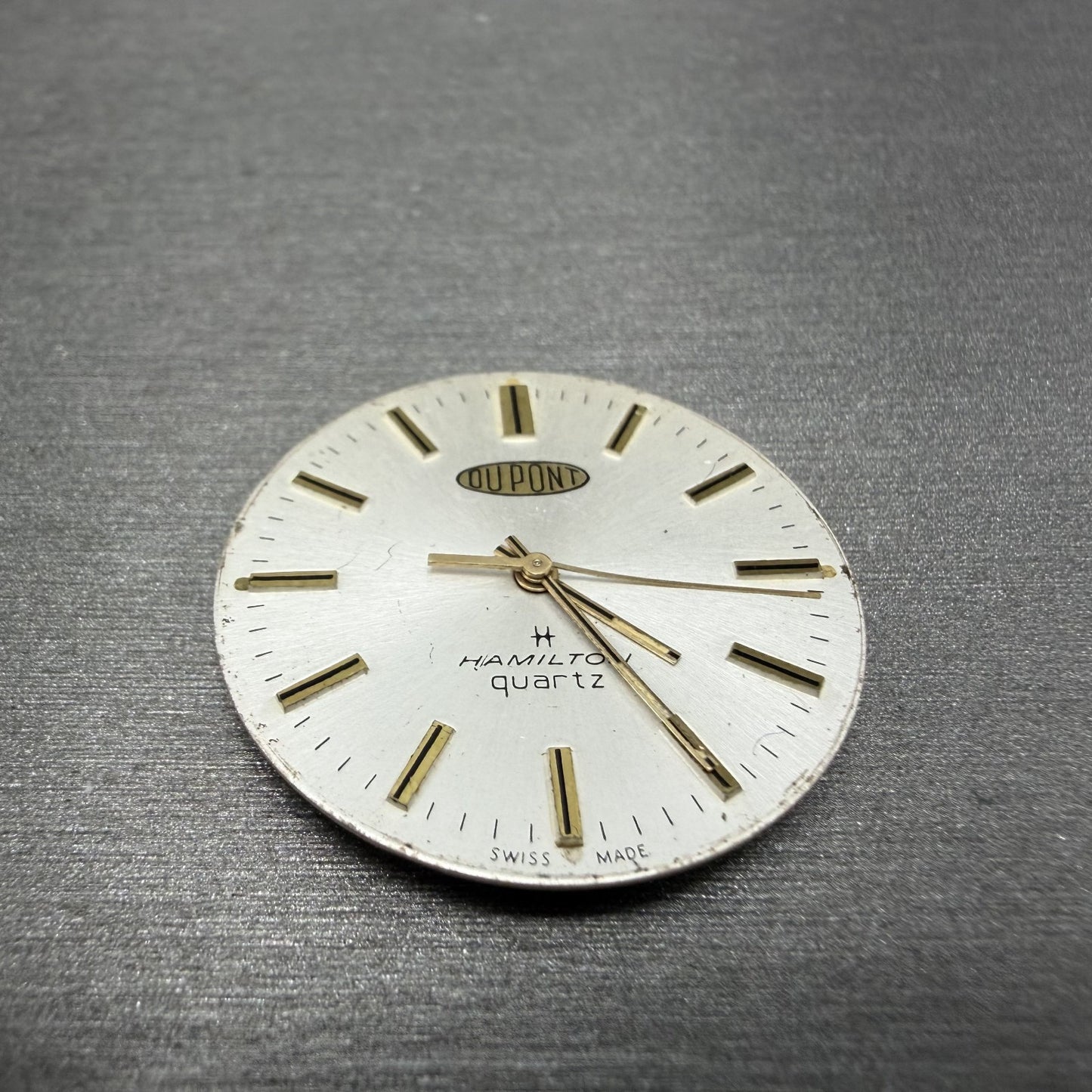 Swiss 2T PUW 2501 2531 Spaceline Movenent Round Hamilton Dial Quartz PARTS2