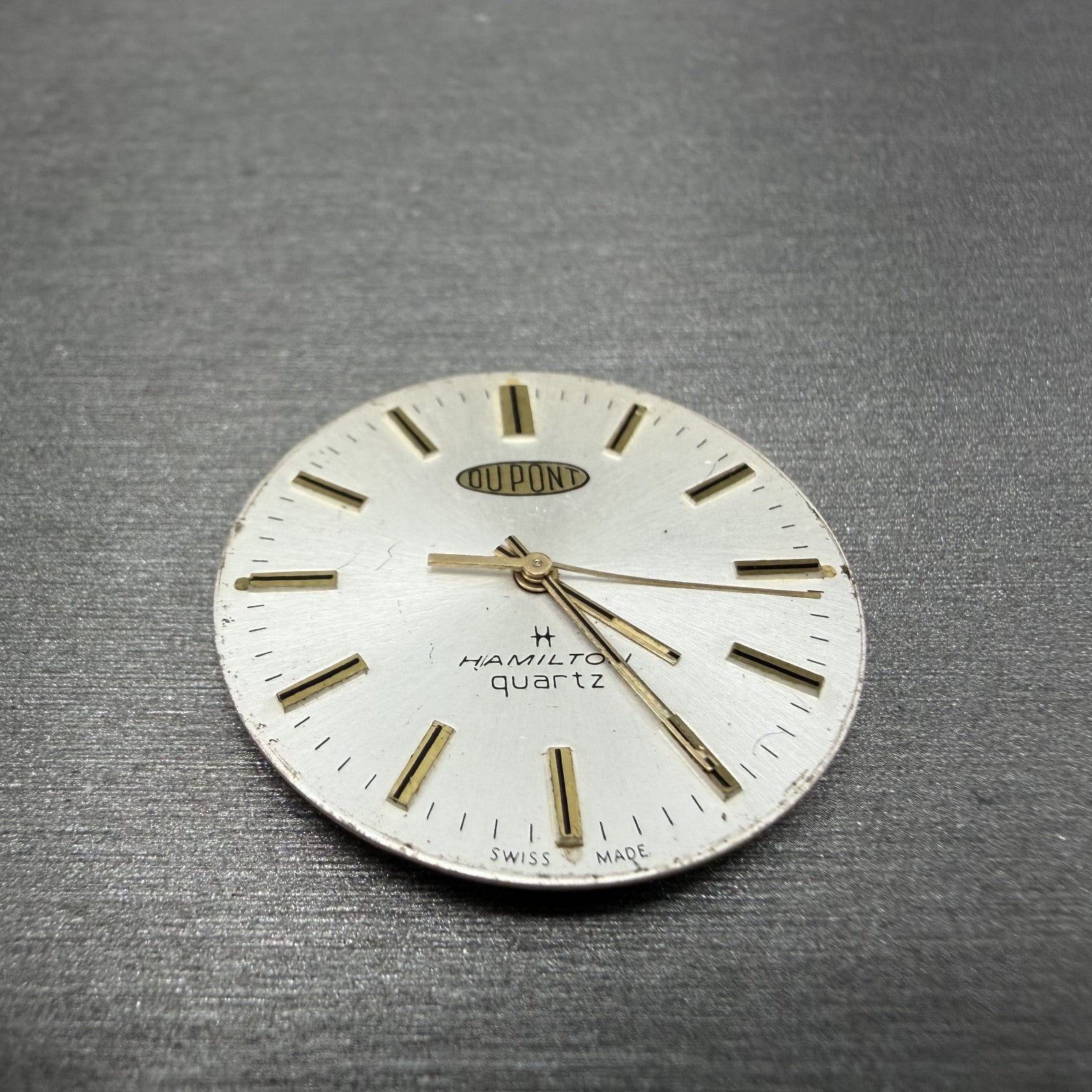 Swiss 2T PUW 2501 2531 Spaceline Movenent Round Hamilton Dial Quartz PARTS2