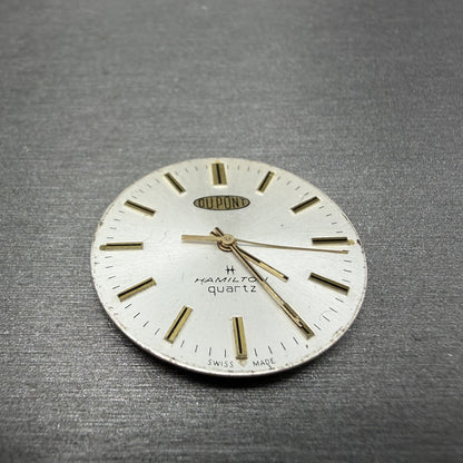 Swiss 2T PUW 2501 2531 Spaceline Movenent Round Hamilton Dial Quartz PARTS2