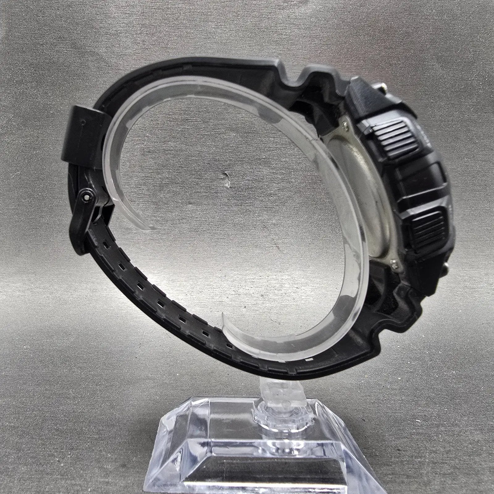 Casio W-736H Watch Men 45mm Black Vibration Alarm Chronograph Digital New Batt8
