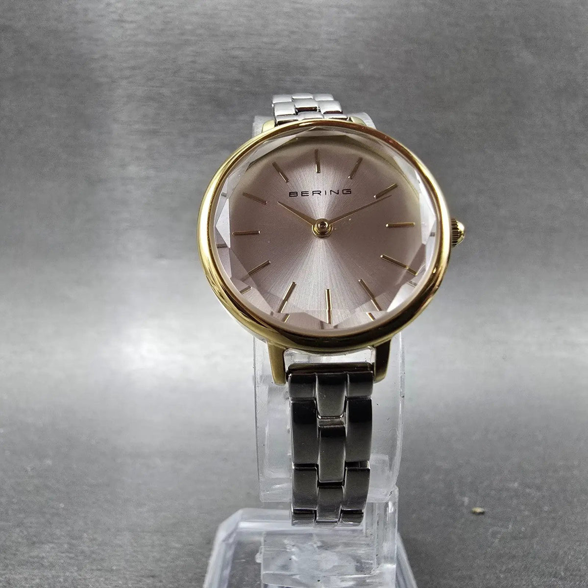 Bering Classic Watch Women 24mm Silver Dial Two Tone 11024-710 Round Works6