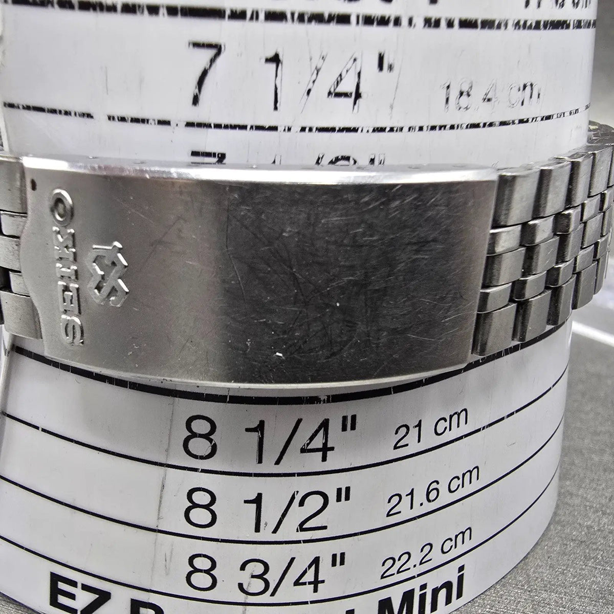 Seiko Motorcraft SQ 4004 Watch Men 36mm Silver Dial Steel Daydate 4633-8029 PART12