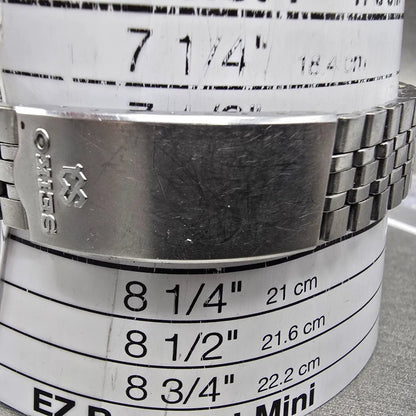Seiko Motorcraft SQ 4004 Watch Men 36mm Silver Dial Steel Daydate 4633-8029 PART12