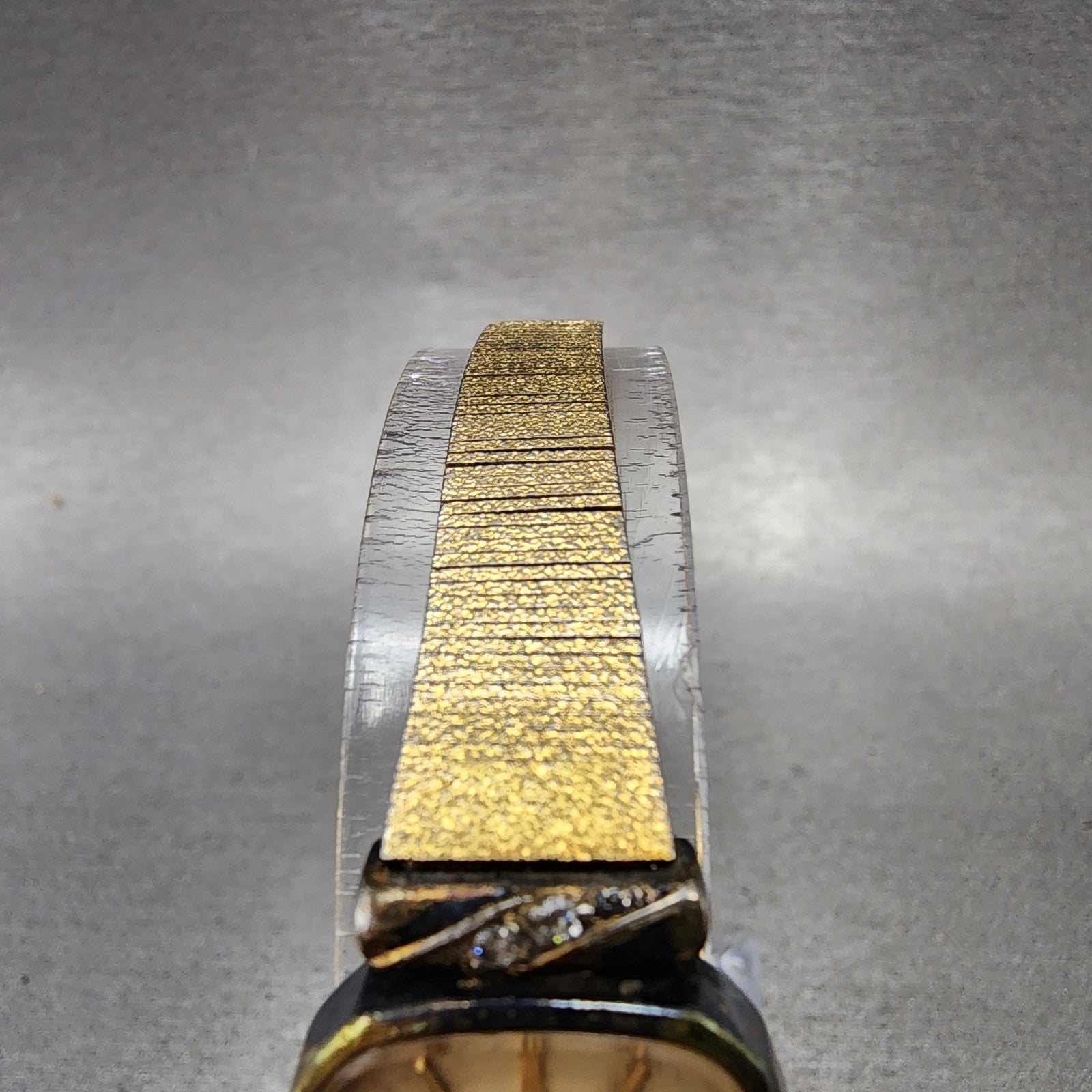 Seiko Watch Women 19mm Cream Dial Gold Tone Rectangle 14008050 New Battery4