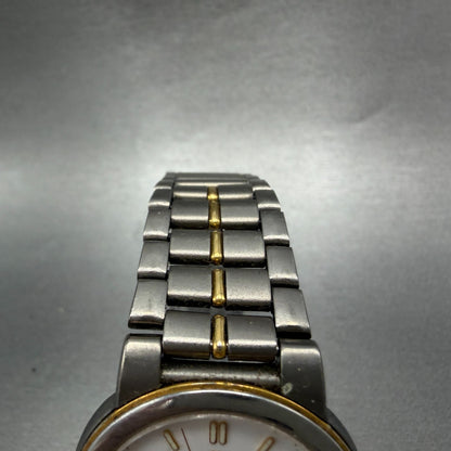 Citizen Attesa Watch Men 33mm White Dial Two Tone Titanium 5631-F60447 New Batt4