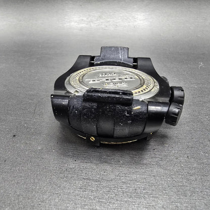 Invicta Reserve Bolt Zeus Chronograph Watch Men 53mm Black Dial Black Gold READ10