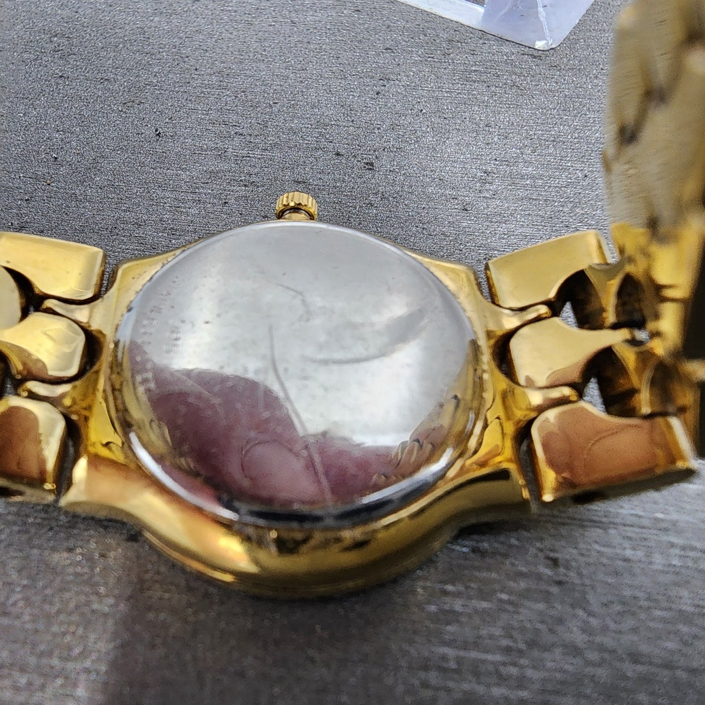 Wittnauer Watch Women 25mm Champagne Dial Gold Tone HT8052 0125  PARTS