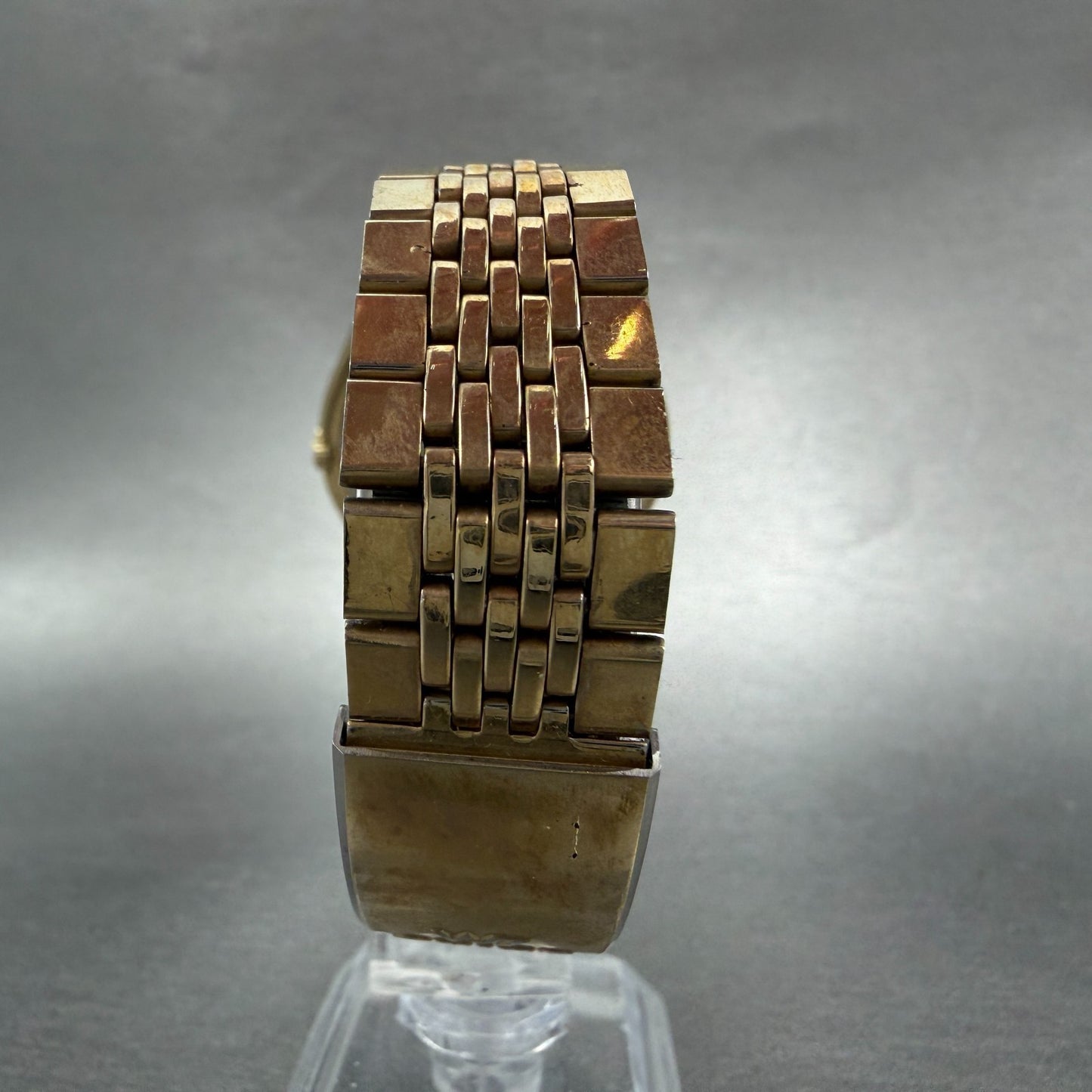 Seiko Lord Matic Watch Men 36mm Silver Dial Gold Tone Daydate 5606-7010 Runs7