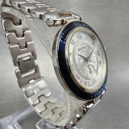 Balmain Watch Women 26mm Silver Dial Silver Tone Small Seconds  New Battery2