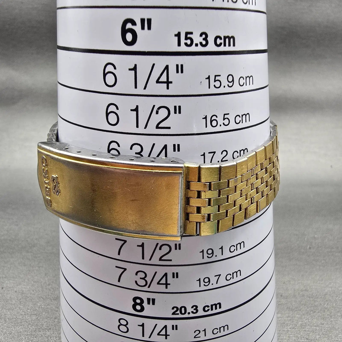 Seiko SQ Watch Men 34mm Gold Dial Gold Tone Daydate Round 8123-7249 New Batteryj9