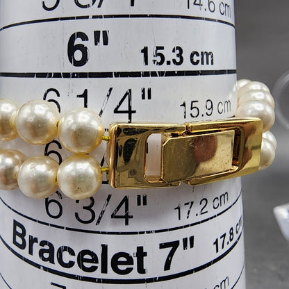 Avon Watch Women 18mm Silver Dial Gold Tone Oval Crystal Accents New Battery10
