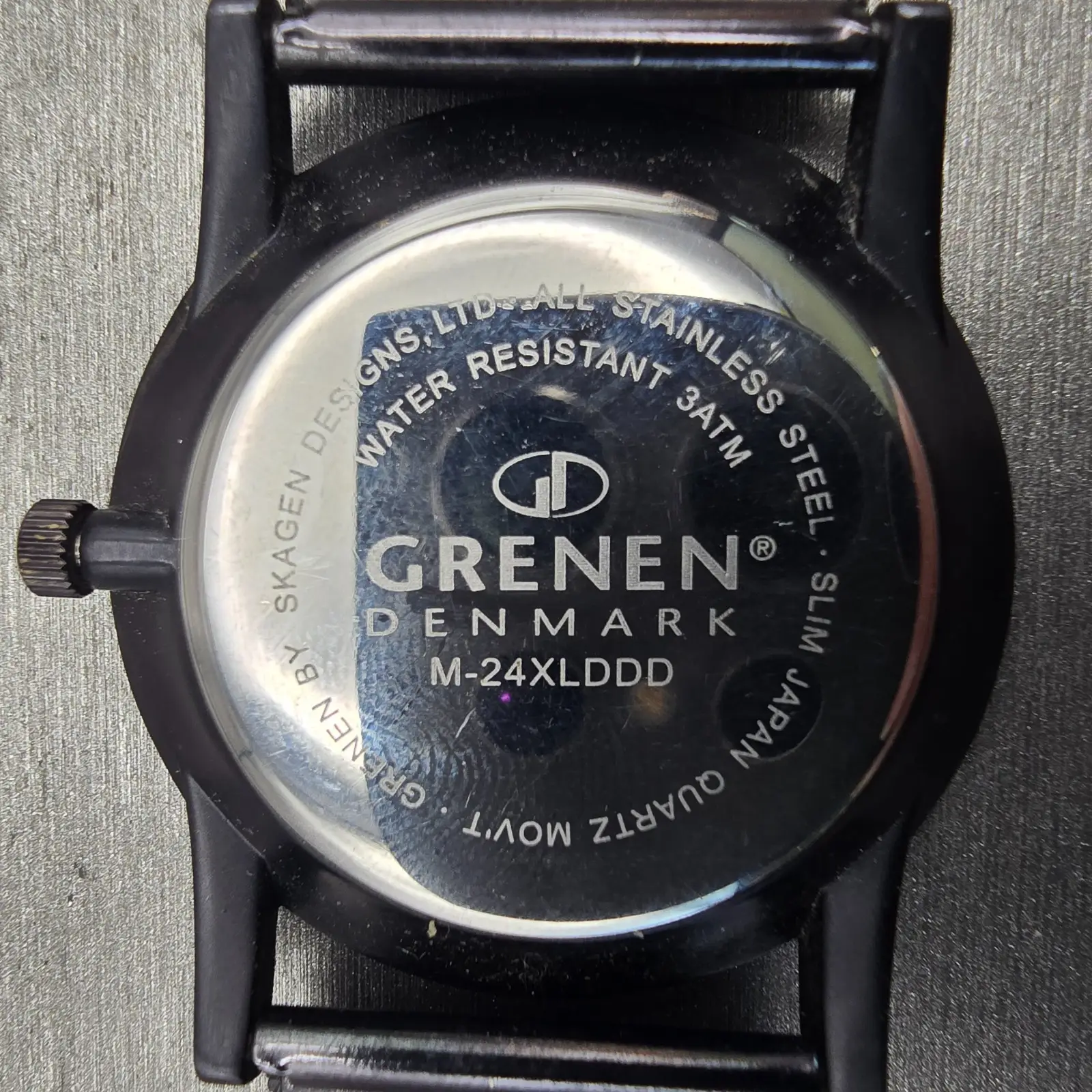 Skagen Grenen Watch Men 38mm Brown Dial Brown Tone Date M-24XLDDD New Battery10