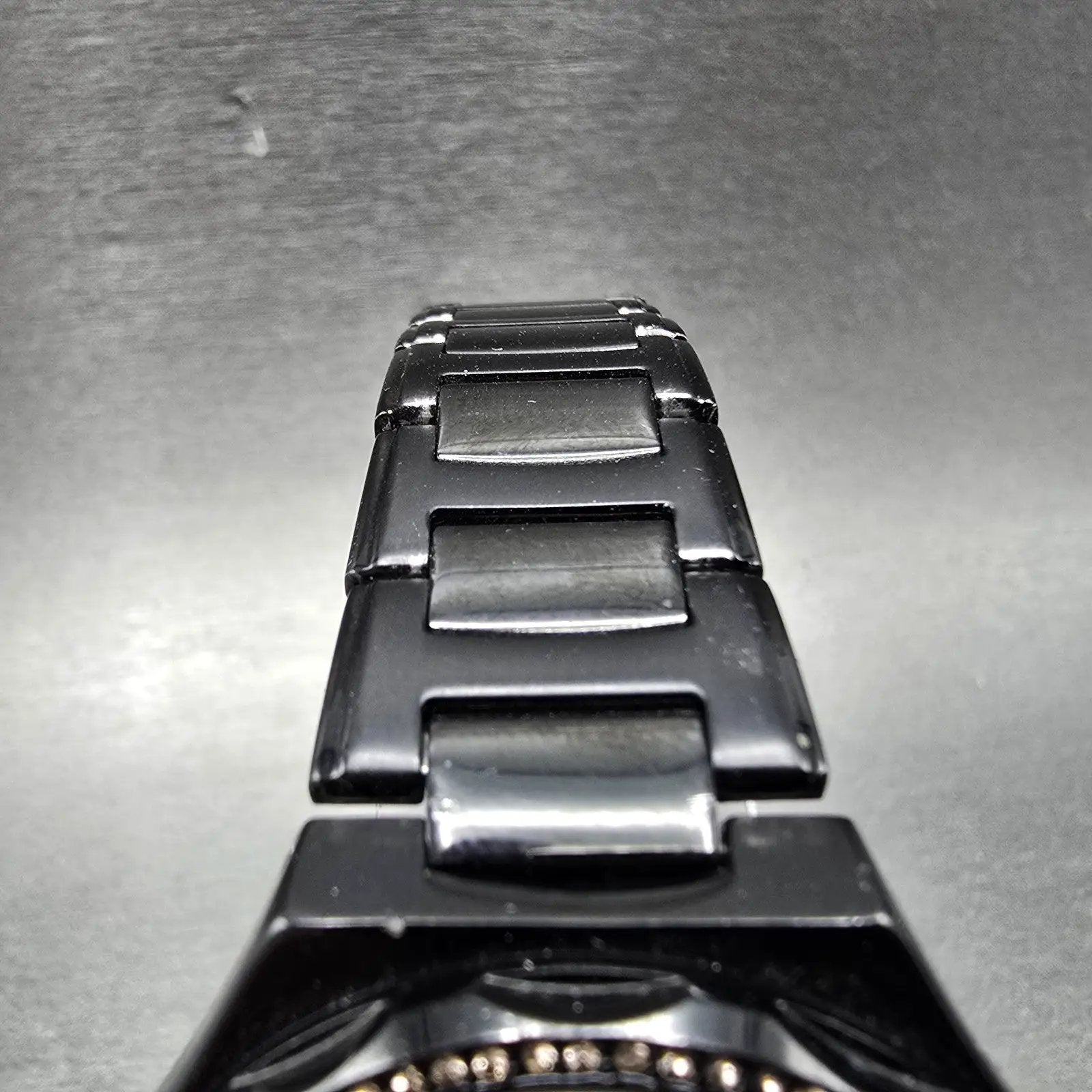 Fossil Watch Women 36mm Black Dial Black tone Daydate Round BQ2645 New Battery4