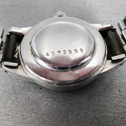 Citizen Carol Watch Women 25mm White Dial Steel Manual Wind 21 Jewels Runs9