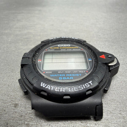 Casio MAP-100 Watch Men 42mm Digital Black Map Meter Alarm Chrono VTG PARTS3