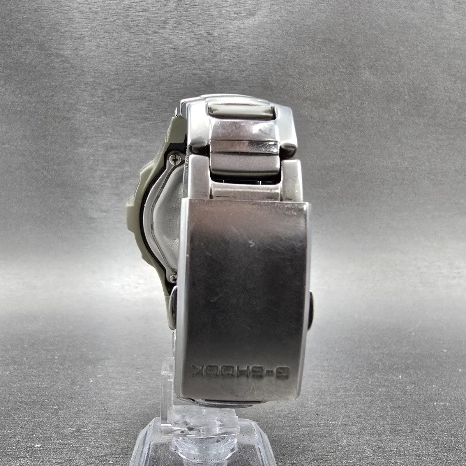 Casio G-Shock G-7300D Watch Men 47mm Silver Gray Alarm Chronograph Round Works7