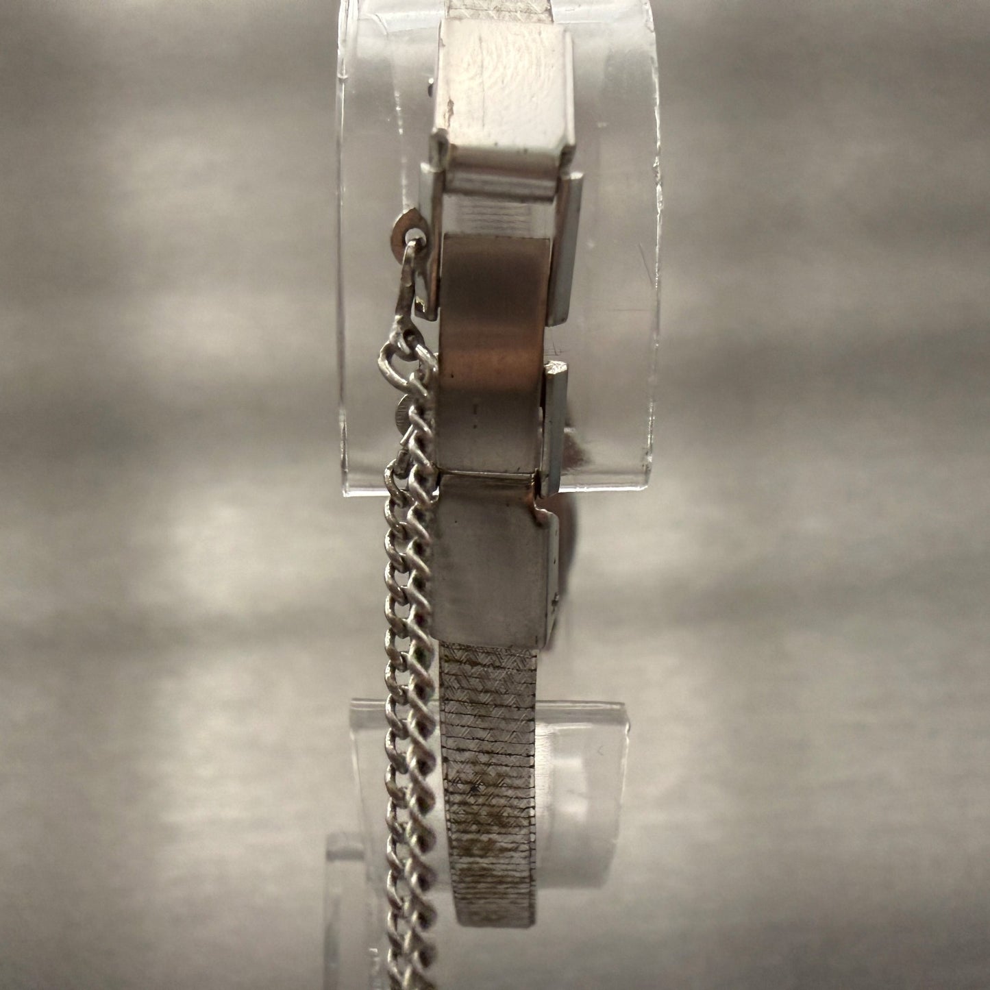 Seiko Hi-Beat Watch Women 15mm Silver Dial Silver Tone Oval 1120-7000 Manual7
