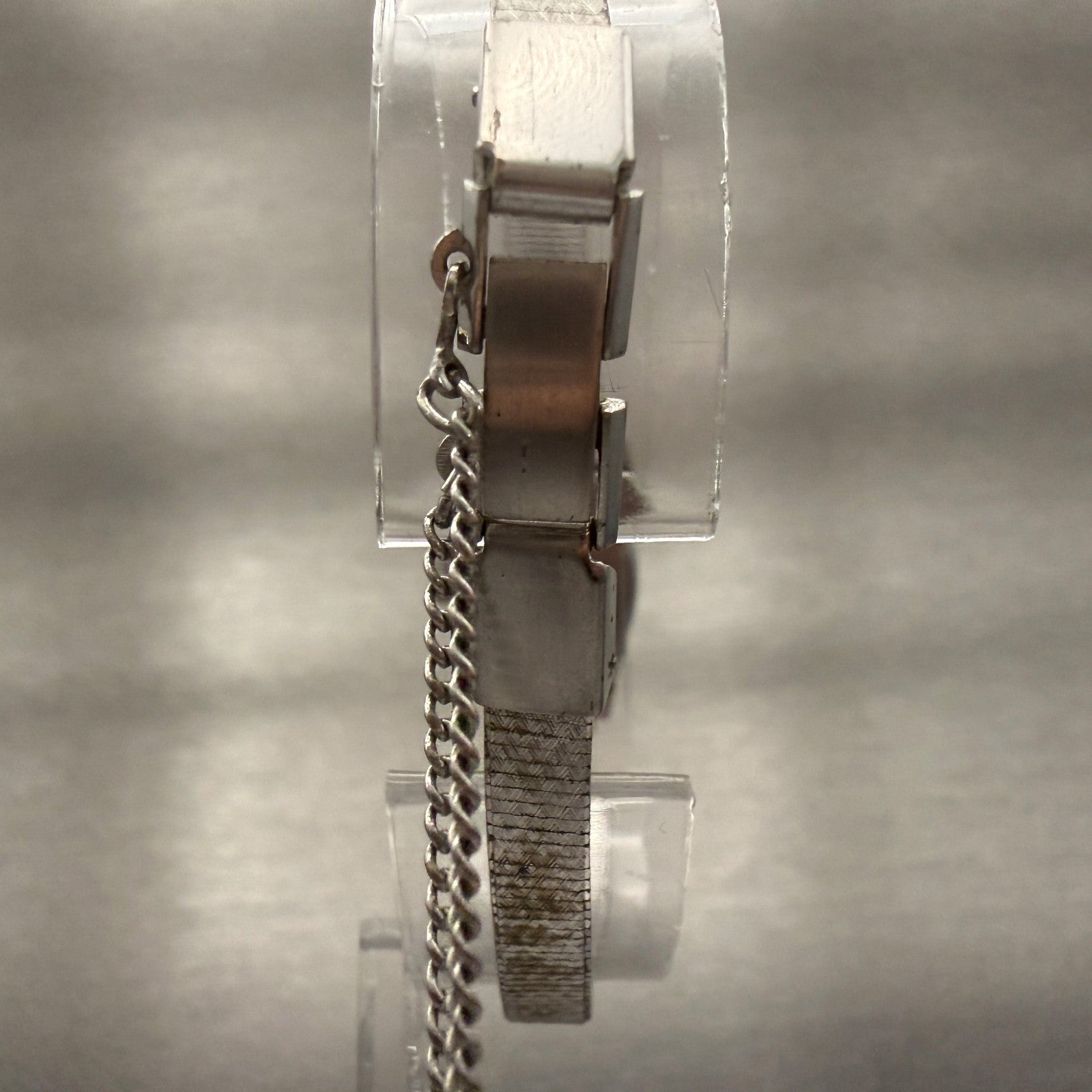 Seiko Hi-Beat Watch Women 15mm Silver Dial Silver Tone Oval 1120-7000 Manual7