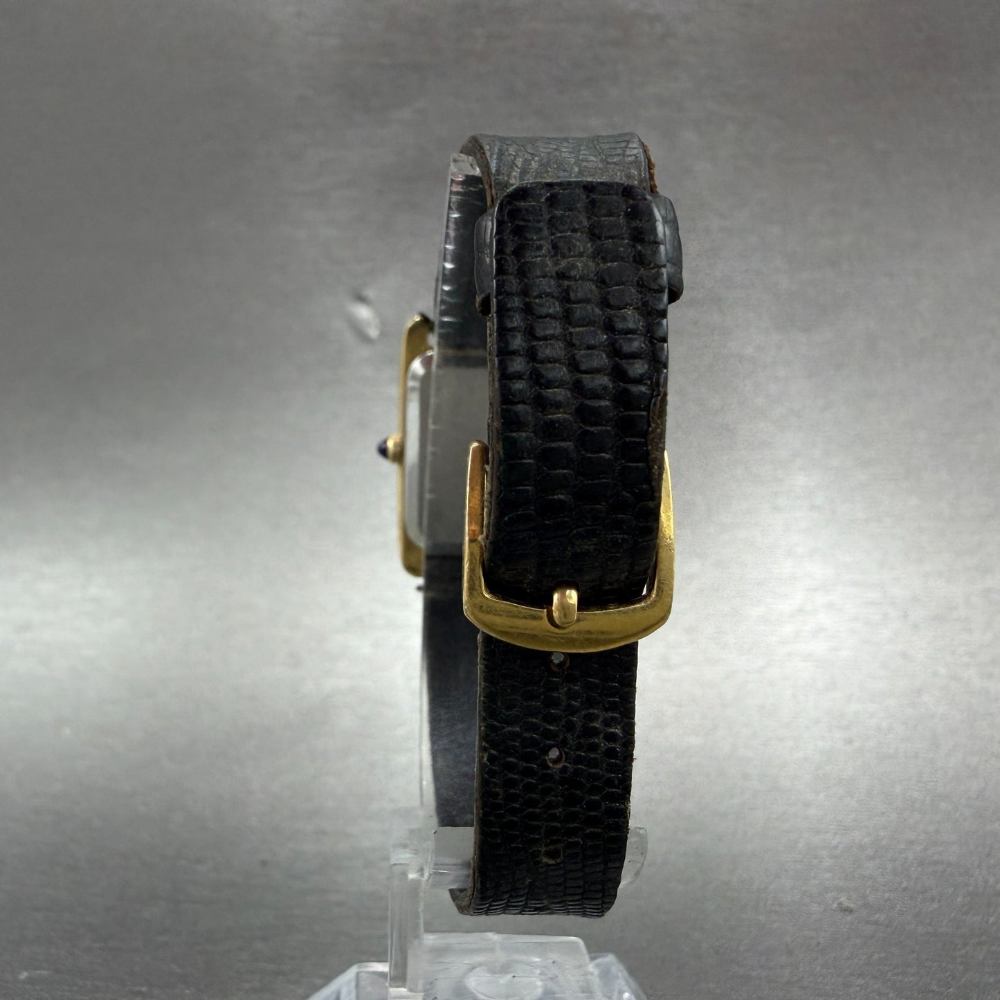 Seiko Tank Watch Women 22mm White Dial Gold Tone Rectangle 2320-5649 New Battery7