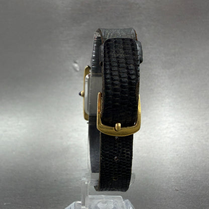 Seiko Tank Watch Women 22mm White Dial Gold Tone Rectangle 2320-5649 New Battery7