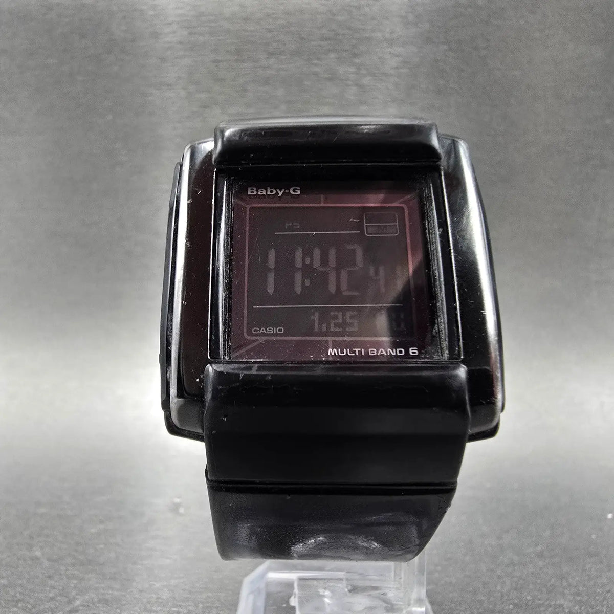 Casio Baby-G BGD-1110 Watch Women 35mm Black Digital Alarm Chronograph Solar5